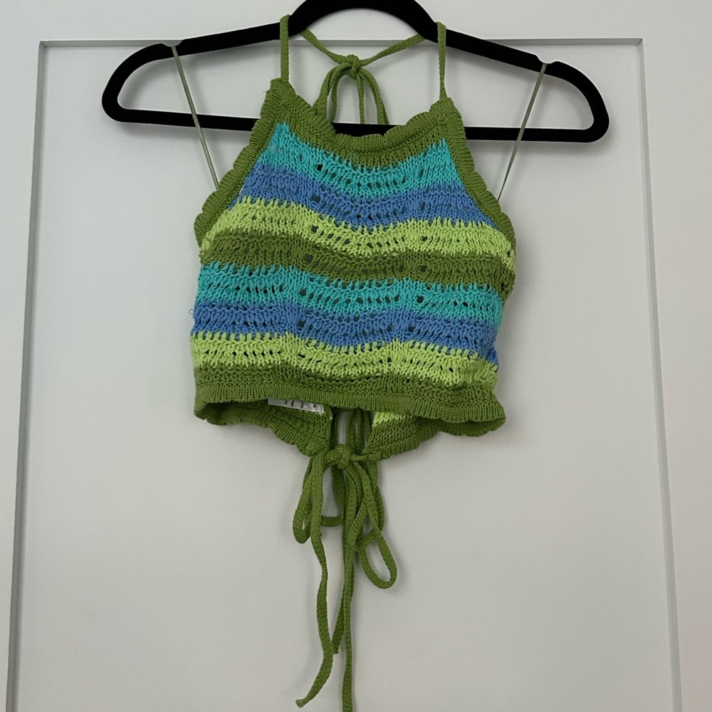 Knit Halter Top